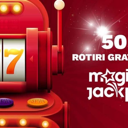 Magic Jackpot Bonus Fără Depunere 2023 – 50 Rotiri Gratuite MagicJackpot